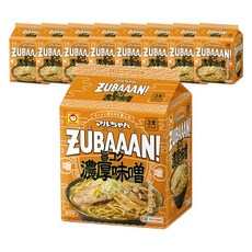 Maruchan Zubaaan濃厚味噌風味拉麵, 27包