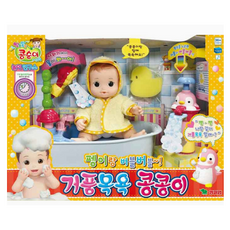 영실업 콩순이 거품목욕 콩콩이 소꿉놀이, 혼합색상, 1개