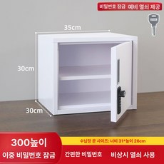 서류 보관함 사물함 수납장 사무용 서랍형 병원용 철제, 1.0mm, 30 35 30 조합 잠금 칸막이 있음
