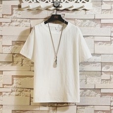 밴딩 검도 편한 통기성 아이스 스트레이트 비치 남자 와이드팬츠 린넨 얇은 실크