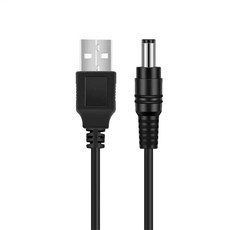 RYRA 내구성 USB 전원 부스트 라인 스텝 업 모듈 USB 컨버터 어댑터 케이블 2.1x5.5mm 플러그 DC 5V-DC 9V 2A 12V 1.5A, 없음