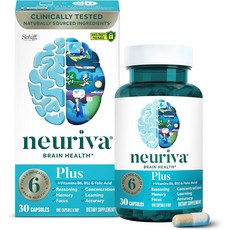 SCHIFF VITAMINS Neuriva 腦部健康加強膠囊, 1個, 30錠