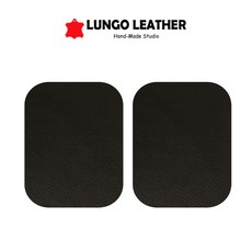 룽고가죽 100%천연 가죽스티커 S1 소파보수 가죽리폼 의자수선, 블랙