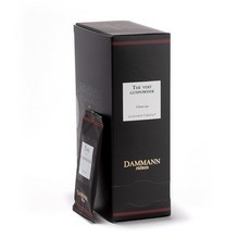 Dammann Freres 향 주머니 카모마일 티백 프리미엄 고메 프렌치 허브 티 개별 포장 21개 싱글 팩 241142, Gunpowder Green