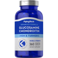 파이핑락 글루코사민 콘드로이틴 MSM 플러스 터메릭 캐플릿, 360정, 1개
