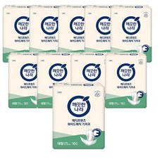 메디프렌즈 봄날 매직테입형 성인용 기저귀, 대형, 10개, 10개입