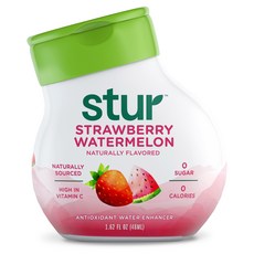 Stur 리퀴드 워터 인핸서 심플리 스트로베리 워터멜론, 48ml, 1개