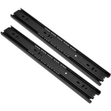 서랍 레일 1쌍 풀 확장 드로우 슬라이드 오픈 드로우어 레일용 헤비 듀티 푸시 볼 베어링 무빙 슬라이드 레일 45cm/18인치, 서랍 레일, 1쌍 풀 확장 드로우 슬라이드, 오픈 드로