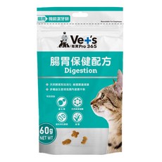 日初 Sunrise Vet’s 唯寶 貓咪機能潔牙餅 卡滋潔牙餅 貓餅乾 機能泌尿 關節 腸胃, 1個, 腸胃保健配方