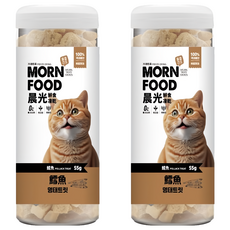 MORN FOOD 晨光 貓用鮮食凍乾, 鱈魚, 55g, 2罐