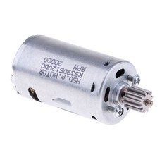 shangren 12V 6V 고속 DC 모터 마이크로 전기 모터 자동차 모델 장난감 액세서리 DIY, 설명, 금속, 12V 390 12 치아, 1개