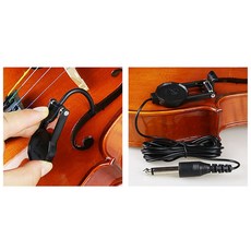 小天使WCP-60V 提琴拾音器 吉他拾音夾 小提琴/中提琴/大提琴/吉他通用, 1個
