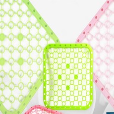 콩들 다용도 컵받침 식탁매트, 핑크