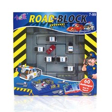 Road Block 道路封鎖 益智桌遊, 灰色, 1個