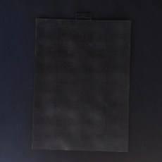 1pc 14ct 플라스틱 캔버스 패브릭 28x21cm 크로스 스티치 장식품 DIY 수제 바느질 자수 뜨개질, 검은색