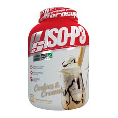 PROSUPPS Iso P3分離乳清蛋白配方, 2268g, 餅乾和奶油, 1個