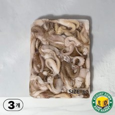 바다유통 냉동 절단쭈꾸미, 3개, 900g