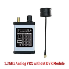 1.2G/1.3G V2 아날로그 VRX FPV 드론용 LHCP/RHCP 안테나 7-30V 장거리 저지연 비디오 시스템 2-6S 호환, 01 빠른  Mainland, 01 VRX-1.3G-DVR-V2