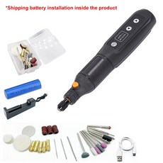 휴대용 USB 미니 전기 그라인더 드릴 조각 펜 연마 기계 드레멜 로터리 도구 액세서리 DIY, [01] 옵션1