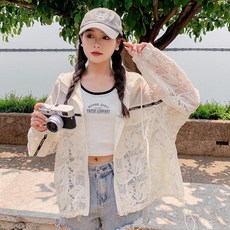 good 衣外套女夏季2026新款海邊度假風小個子寬鬆溫柔風防曬服上衣