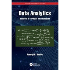 (영문도서) Data Analytics: Handbook of Formulas and Techniques Paperback, CRC Press, English, 9780367537425
