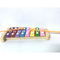 台灣現貨 快速出貨 仿木製敲琴 啟發玩具 益智玩具 樂器, 1個