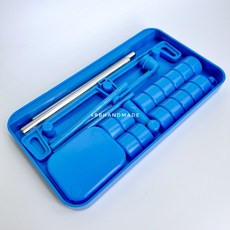 ｛手作家園｝桌上型縫紉機 大顆線 寶塔線 線架組 裁縫機周邊 車線架 大顆線架, 藍