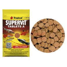 Tropical Supervit Tablets A 增豔維他黏貼飼料, 1個