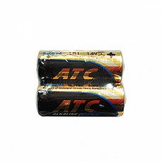 atc lr1 n 2알 알카라인건전지 1.5v lr1-n 수은전지 리튬전지 배터리, 1매입, 1개