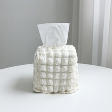 케이트가든 자체제작 정사각 미니 엠보 패브릭 티슈 커버, 티슈커버1P