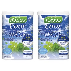 바스크린 입욕제 쿨 맑고 상쾌한 더블 민트 향, 600g, 2개