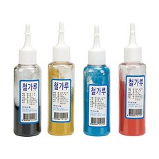 칼라철가루100g/자석실험교구 철가루실험 자석슬라임만들기재료, 칼라철가루100g, 빨강