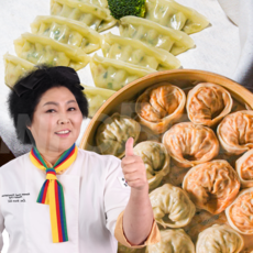 [인포벨 홈쇼핑]이순실 평양만두 속이꽉찬 이북식 김치만두 고기만두 손왕만두 만두국 전골 깔끔한 매운맛, 2.5kg, 1세트