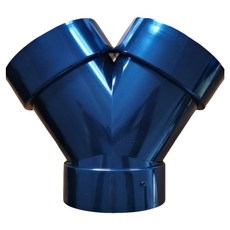 이동식에어컨자바라 120mm 부품 튜브 냉풍 호스 코끼리, I. 125 OD 대형 티 검정