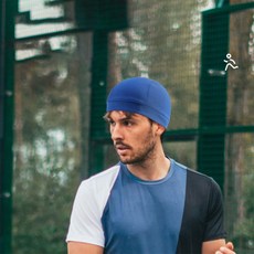 메쉬 스컬캡 스포츠비니 라이딩 캡 비니 두건 메쉬, 쿨링 스포츠비니 화이트