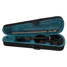 4/4 바이올린 전문 원목 바이올린 스트리지 박스 활 튜너 송진 브릿지 액세서리 악기 선물, 1)4-4 Violin