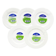 아이존 다회용접시 6호 7호 8호 9호 10호 플라스틱접시 캠핑 여행 다회용, 다회용접시 8호