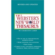 Webster's New World Thesaurus: Third Edition Mass Market Paperbound, Pocket Books, English, 9781416533283