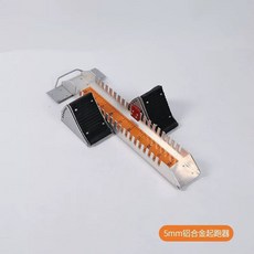 육상 스타트 블록 연습 트랙 훈련용 페달 경기 체육 운동 스타트장비, B_2024 알루미늄 스타터 64x24x10 두께 5m, 1개