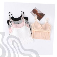 여성 브라탑 끈나시 캡런닝 스포츠브라 편안한 운동복 필수