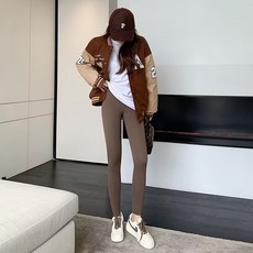 加絨鯊魚褲 高腰內搭褲 舒適磨毛絨