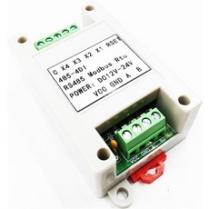 4854DI 4채널 스위칭 값 절연 입력 수집 모듈 Modbus RTU PNP NPN 스위치를 RS485 DC 2V 24VNPN로 전환