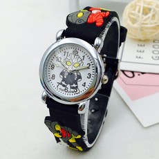 小特工手錶兒童小孩防水學生夜光電子男童卡通時尚帥氣蜘蛛幼兒