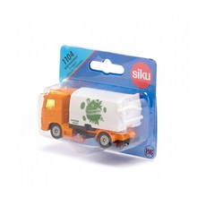 어린이 방위산업 역할놀이용 군용 탈것시리즈 날으는 유아퍼즐교구 5세남아 육아템, 1개, 도로 청소차