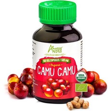 Camu Camu 카무카무 비타민C 1500mg 유기농 100캡슐, 1개, 100정