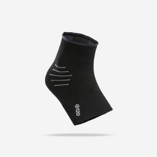데카트론 Decathlon 스포츠 좌우 발목 보호대 120 1개 레벨1 - 스모크 블랙 758998, 1