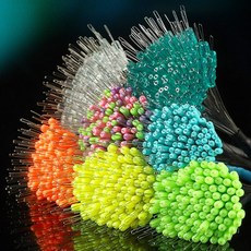 컬러 스톱퍼 100알 찌 멈춤고무 스토퍼, 다이오닉 다색, 100개