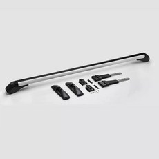 문틀형 크로스바 루프랙 지붕 수납 선반 자동차 가로바, 1개, mini 단봉 흰색 1개