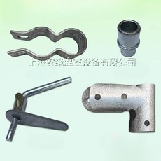 비닐하우스 자재 힌지 온실 도어 특수 액세서리 앵글 잠금 흔들문 코너 입구 부품, 22파이프도어랩각도 5개