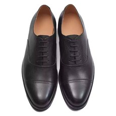 經典圓頭牛津鞋 CAP-TOE 打蠟頭層牛皮 豬皮內裡 冷凝橡膠成型大底 皮鞋 上班 紳士